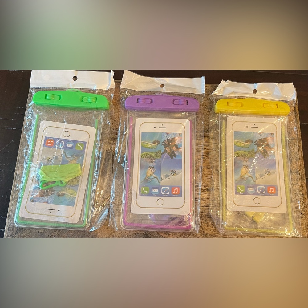 Waterproof Cell Phone Pouch Bundle